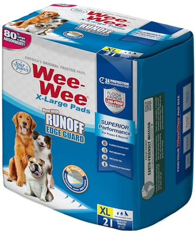 Vier Pfoten Wee-Wee Extra große Hunde die Stubenreinheit Pads