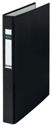 Leitz Ringbuch (A4, 25 mm, 2 Ring) Schwarz