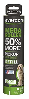 Evercare Pet Mega Roller 50-Layer Refill, Pack of 3