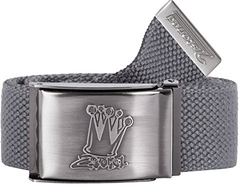 2Stoned Geldgürtel Tresorgürtel Unisex 4 cm breit, matte Schnalle Crown, für Damen und Herren