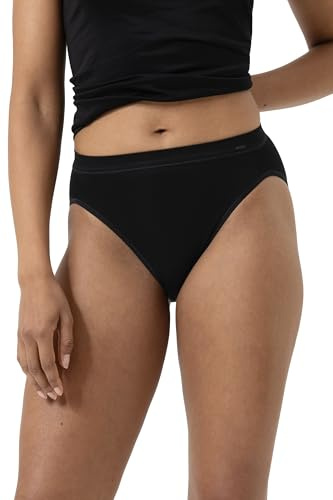 Mey Damen Jazz-Pants Taillensitz Serie Emotion | Slip mit tiefem Taillensitz, Weiche Beinabschlüsse, Baumwolleinsatz, Ohne auftragende Seitennähte, Weiche Qualität, 36-48