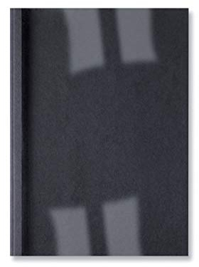GBC LeatherGrain Thermal Binding Covers, 1.5 mm, 15 Sheet Capacity, A4, Black, Pack of 100, IB451607