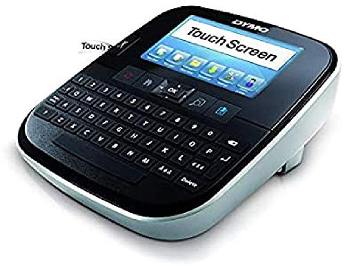 Dymo Labelmanager 500TS Thermotransfer 300 x Handycam Drucker für Etiketten – Drucker für Etiketten (Thermotransfer, 300 x 300 DPI, 2,4 cm, D1, schwarz, Silber, QWERTY)