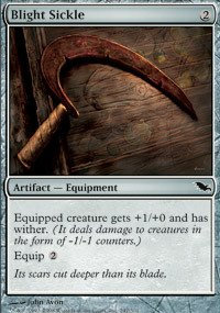 Magic: the Gathering - Blight Sickle - Shadowmoor - Foil