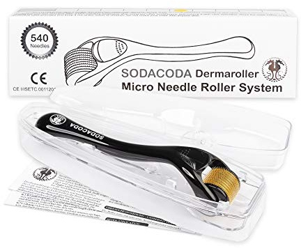 Sodacoda DRS-Roller mit 540 Nadeln aus Titan und Edelstahl (2.00mm)