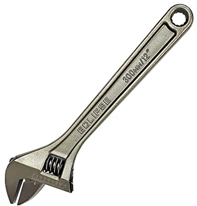 Eclipse Professional Tools ADJW12S Chiave regolabile da 12, impugnatura standard
