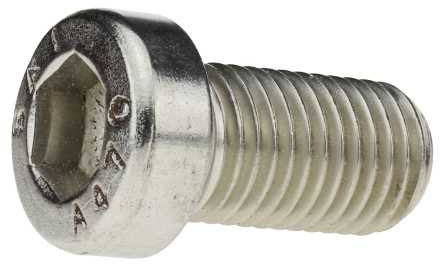 Reidl Zylinderschrauben mit Innensechskant und niedrigem Kopf (ohne Schlüsselführung) 6 x 18 mm DIN 7984 A4 blank 50 Stück