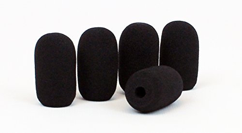 Windscreens - Oval - E-Mic Replacements 5 Pak