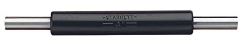 Starrett 234 A-4 Ende Messlatte mit kugelförmigem Ende und wärmeisolierendem Griff, 1/10,2 cm Durchmesser, 10,2 cm Länge