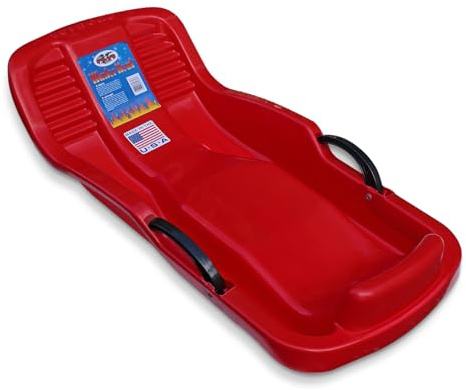 Flexible Flyer Winter Heat 38 Steerable Snow Sled with Brake System
