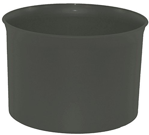 Kunststoff Hydro Blumentopf Atlas 28/19 anthrazit Ø 31,5 cm Höhe 21,5 cm