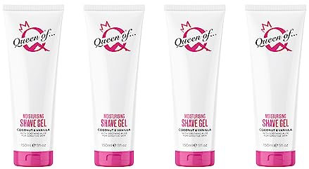 Queen of Shaves Ooh la la! Womens Shave Gel 150ml QUAD-PACK