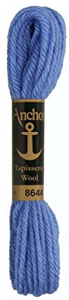 Anchor Tapisseriewolle, 4238000-08644, Farbe:hurrican, Stickgarne