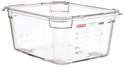 Capacité Araven conteneur Gastronorm: 9.5Ltr