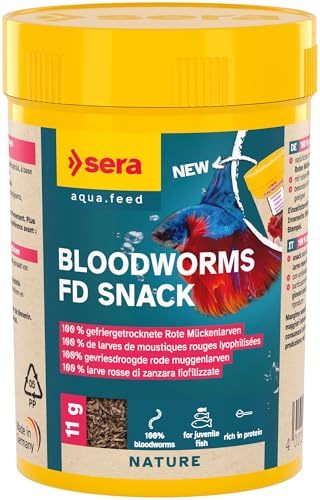 sera Bloodworms FD Snack 100ml (11g)
