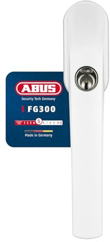 ABUS Fenstergriff abschließbar FG300, gleichschließend AL0089, weiß, 37378