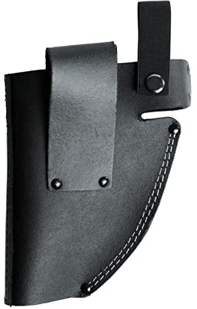 kwb Gürteltasche, Holster für Akkuschrauber aus Leder mit Schlaufe in Schwarz