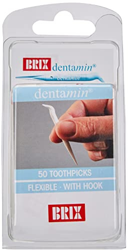 BRIX Dentamin tandpetare (50 st.), vit