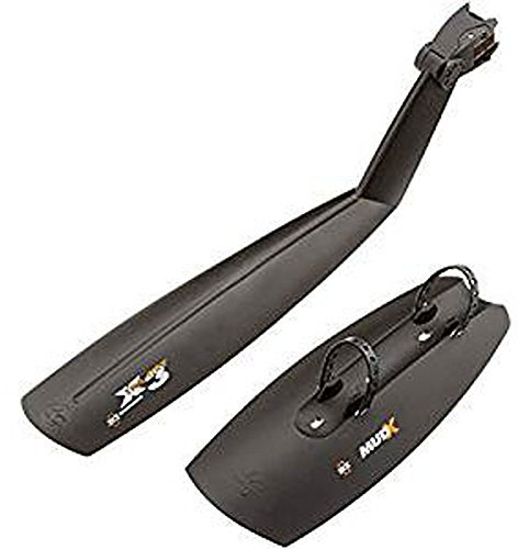 SKS GERMANY MUD-X + X-TRA-Dry Schutzblech-Set für alle Radgrößen (Spritzschutz für Mountainbikes, extrem leicht, werkzeuglose Montage, für alle Rahmen und Größen, Made in Germany)