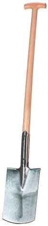 Kerbl 29139 Profi-Spaten mit Eschen-T- Stiel