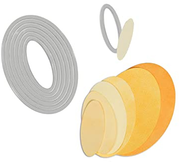 Sizzix Framelits Die Set 7/PK - Ovals