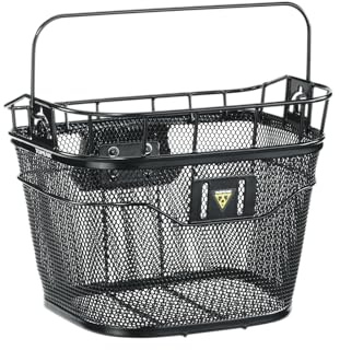 Topeak Basket Front (mit Fixe 3E) Korb, Black, 35 x 26 x 25 cm, 16 L