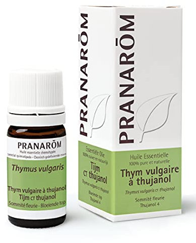 PRANAROM - Tomillo Vulgar Ct Tuyanol - Aceite Esencial Quimiotipado - Respiración e Inmunidad - 100% Puro y Natural - HECT - 10 ml