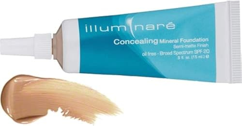 Illuminare Concealing Mineral Foundation Makeup SPf 20 Semi-Matte Finish 15ml (Florentine Fair)