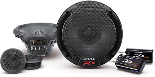 Alpine SPR-50C - Altavoz para coche (2 vías de 5.25) color negro