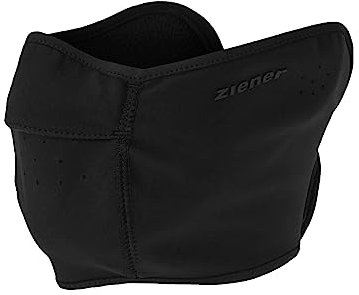 Ziener Kinder ITALO Junior facemask Skihelm-gesichtsmaske | Winddicht Elastisch Soft-shell, black, S