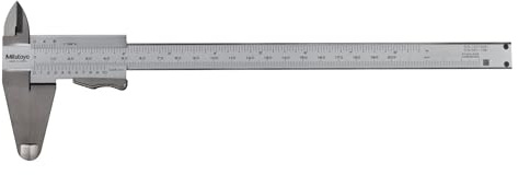 MITUTOYO Präzision-Messschieber mit Momentklemmung DIN 862, 0-150 mm, 1 Stück, 531-122