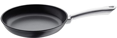 Cucina professionale Provence 0403001020 padella con manico in acciaio inox, ghisa, argento, 4,8 x 22,4 x 38,2 cm