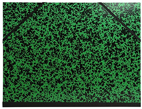 EXACOMPTA Carton à dessin Annonay avec élastiques 26x33cm A4 maxi vert