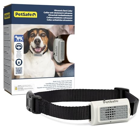 PetSafe Collar de Adiestramiento Ultrasónico para Ladridos para Perros Grandes y Pequeños, Sin Estimulación Estática