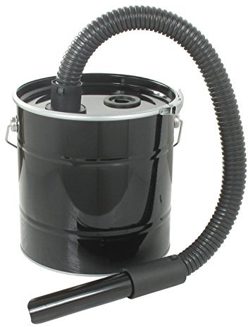 GREENSTAR, Contenitore cenere per aspirapolvere 17 L, Fornito con rete e filtro flessibile, Facile ed efficiente, Cenere da caminetti, barbecue, caldaie