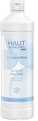 HAKA Dusch-Balsam Nachfüller, 1 L, Duschgel für trockene & sensible Haut