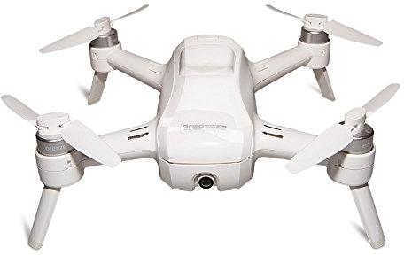 Yuneec Breeze kompakt quadrocopter med premium 4K UHD-kamera (24 cm diameter, 4K UHD-videofunktion, 13 MP) vit