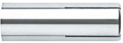 INDEX Fixing Systems HE-NO 100 Stück Innenanker mit Innenkonus für große Lasten, verzinkt M6 x 25 mm, Ø 8 mm