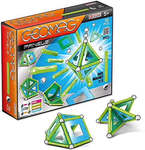 Geomag, Classic Panels, 460, Magnetkonstruktionen und Lernspiele, 32-teilig