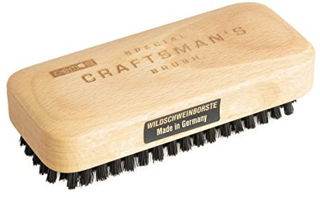 REMOS Hand Brush Craftsman Made of Local Beech Wood with Wild Boar bristles