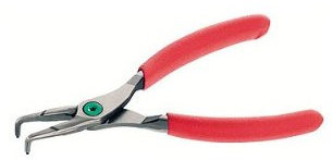 USAG 127 PN - Pinza a becchi piegati a 90° per anelli elastici interni 01270025