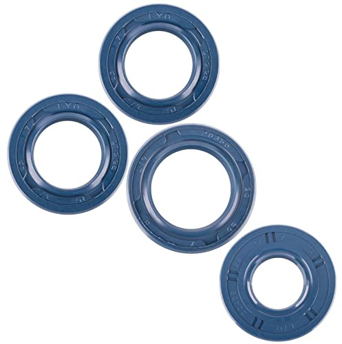 Wellendichtring LYO - SATZ Motor kpl., DOPPELLIPPE, S50, KR51/1 | Maße 17 x 28 x 7 mm, 22 x 47 x 7 mm, 20 x 30 x 7 mm, Nitrilkautschuk, OEM 002-005 kompatibel mit Simson KR51/1 SR4-2 Star