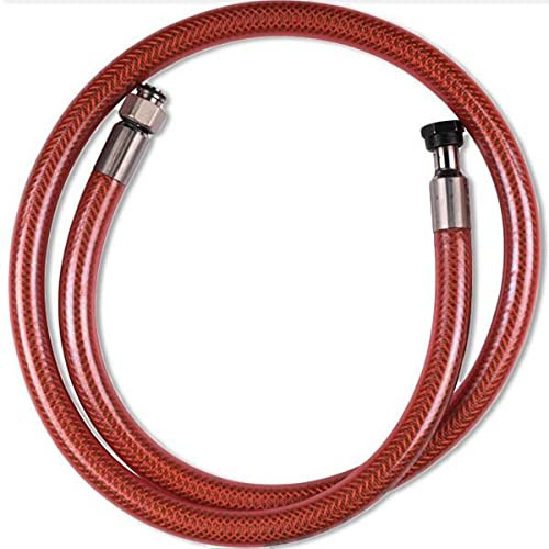 Tuyau Flexible Gaz Inox Butane-Propane durée de vie illimitée. Femelle 1/2 - Femelle M20x150 - Lg1,5M