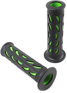 Motorrad Griffe Weiches Silikon Gummi Für 7/8 22mm Lenker - Schwarz, Schwarz
