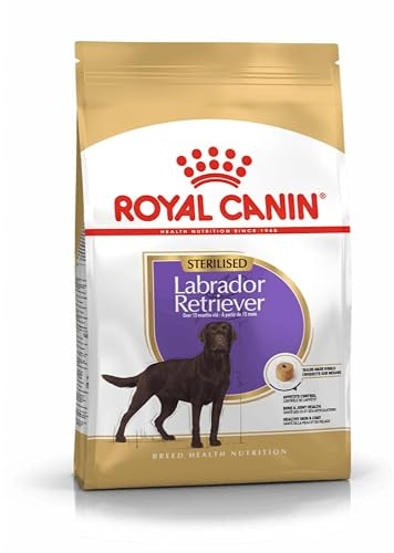 Royal Canin Hundefutter Labrador Retriever Sterilised, 12 kg, 1er Pack (1 x 12 kg)