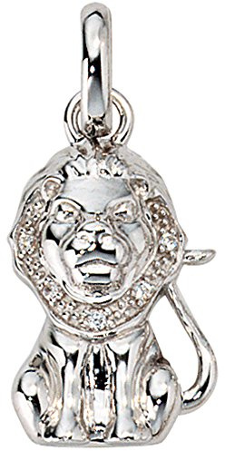 Jobo Sternzeichen-Anhänger aus 925 Sterling Silber mit Zirkonia
