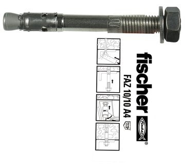 fischer 92437 Bolzenanker FAZ II 10/160 E