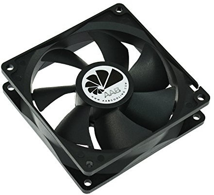 AABCOOLING Fan 9 - Una Economico ed Efficiente 90mm Ventola Aspirazione, Ventola PC Silenziosa, Ventilatore per Computer, Cooling PC, 9cm, 3 Pin 25 Db (A)
