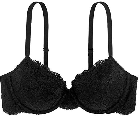 DORINA Women's Lianne T-Shirt Bra T-Shirt Everyday Bra, Black 36C (Manufacturer Size:36)