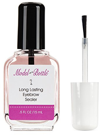 Model in a Bottle Eyebrow Sealer with Mascara & Brush Applicator – Waterproof, Smudge-Proof, Long-Lasting Eyebrow Gel Topcoat for Flawless All-Day Hold